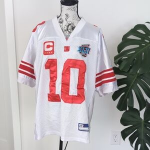 Reebok White and Red Men's Jersey
